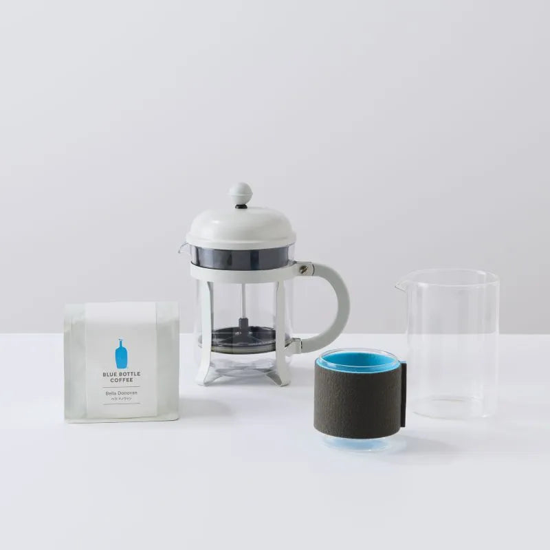 Blue bottle 藍瓶咖啡【線上限定】法式壓濾壺、壺&杯咖啡套件