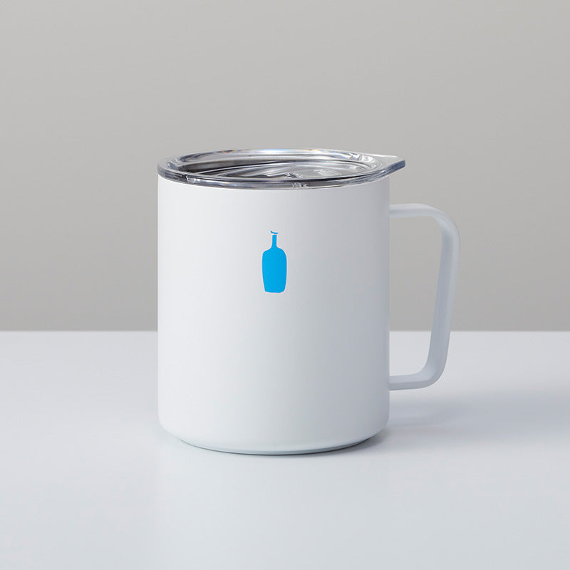 Blue bottle 藍瓶咖啡白色旅行馬克杯