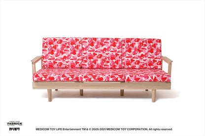 BAPE BAPE X FABRICK X KARIMOKU ABC CAMO 三人座沙發 BAPE HOME
