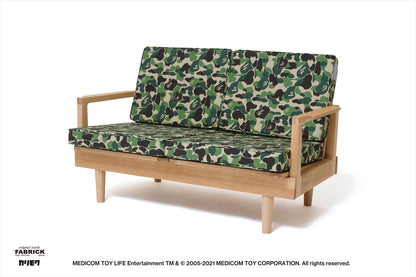 BAPE BAPE X FABRICK X KARIMOKU ABC CAMO 雙人沙發 BAPE HOME