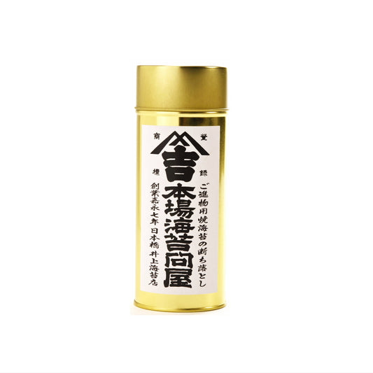 日本國產烤海苔裁切片 40g 罐裝 禮盒級燒海苔 零食配飯海苔
