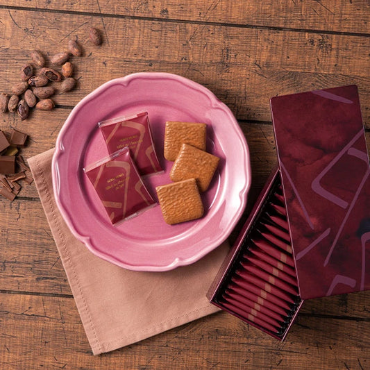 YOKUMOKU 24枚裝巧克力牛奶包餅乾