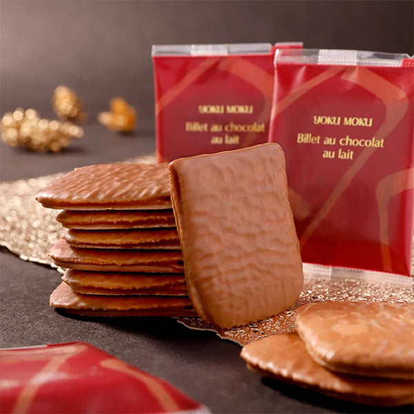 YOKUMOKU 24枚裝巧克力牛奶包餅乾
