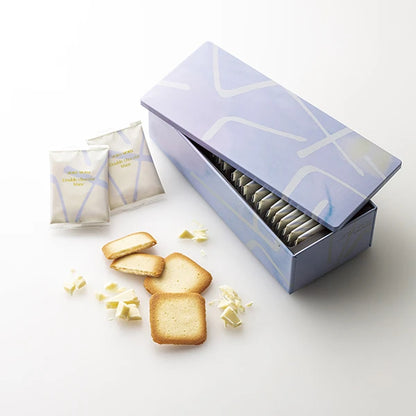 YOKUMOKU 22枚入り 雪茄蛋捲 - 夾心白巧克力貓舌餅乾