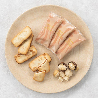 YOKUMOKU 高級洋菓子【16枚入り】巴多馬卡達米亞 - 馬卡達米亞堅果與牛奶巧克力的美味