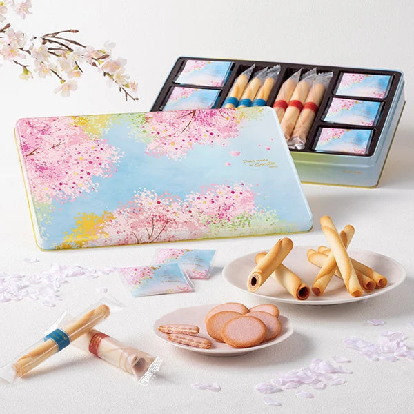 YOKUMOKU高級洋菓子【3種 36個入り】雙層巧克力櫻花組合 - 新的開始，春季特別禮物