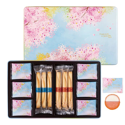 YOKUMOKU高級洋菓子【3種 36個入り】雙層巧克力櫻花組合 - 新的開始，春季特別禮物
