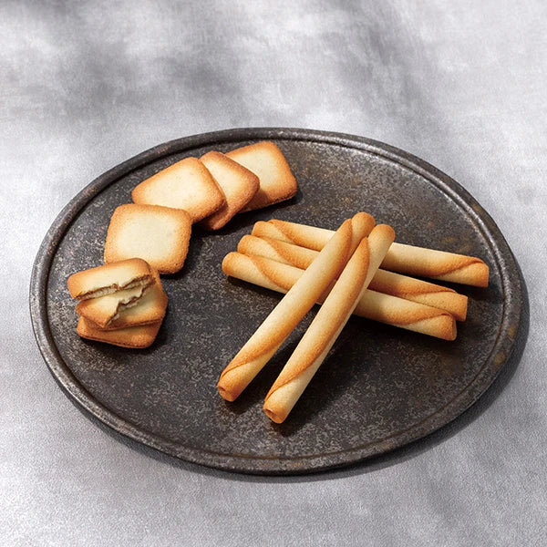 YOKUMOKU高級洋菓子【2種 36個入り】雪茄蛋捲與人氣餅乾組合