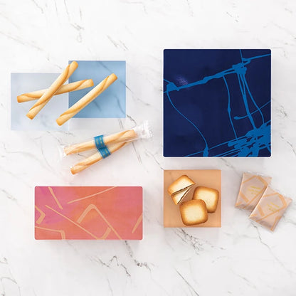 YOKUMOKU高級洋菓子【2種 36個入り】雪茄蛋捲與人氣餅乾組合