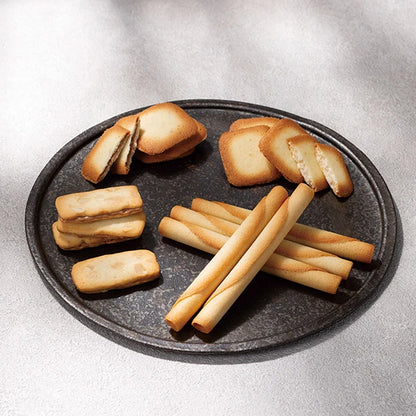 YOKUMOKU高級洋菓子【4種 52個入り】雪茄蛋捲與人氣餅乾組合