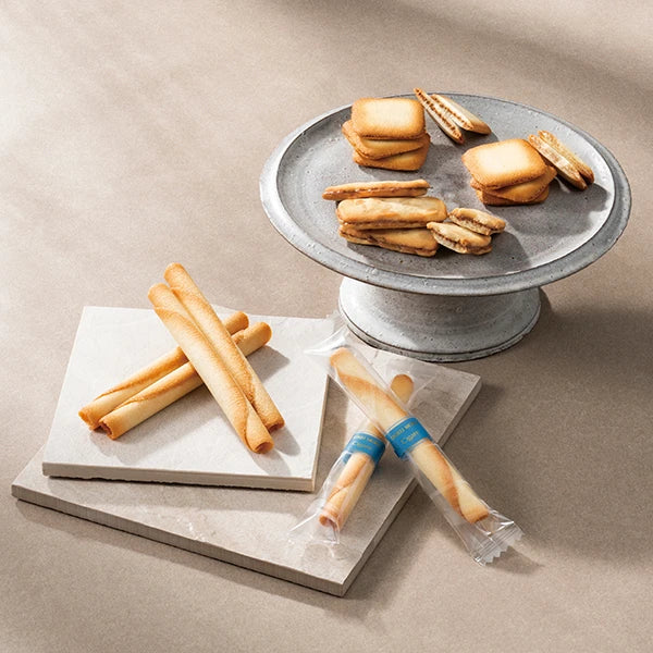 YOKUMOKU高級洋菓子【4種 52個入り】雪茄蛋捲與人氣餅乾組合