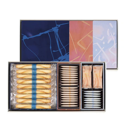 YOKUMOKU高級洋菓子【4種 52個入り】雪茄蛋捲與人氣餅乾組合