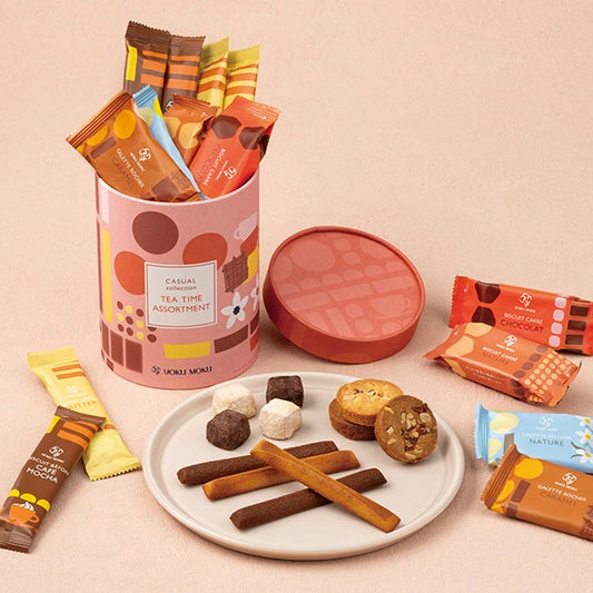 YOKUMOKU 冬季限定 6種15個入 茶點組合 - 3種獨特口感餅乾