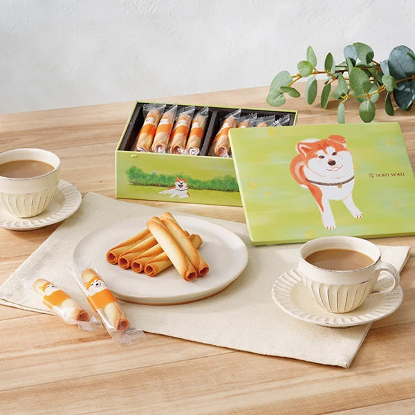 YOKUMOKU【16本入り】哈奇公小雪茄蛋捲 - 可愛的哈奇公包裝