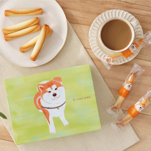 YOKUMOKU【16本入り】哈奇公小雪茄蛋捲 - 可愛的哈奇公包裝