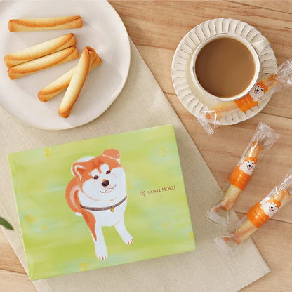 YOKUMOKU【16本入り】哈奇公小雪茄蛋捲 - 可愛的哈奇公包裝