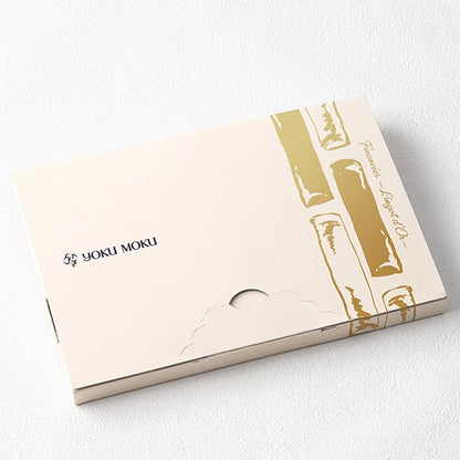 YOKUMOKU高級洋菓子【兩種口味六根裝】金條蛋糕